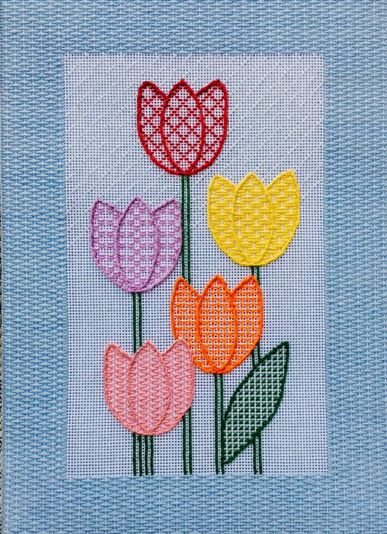 Darning Tulips