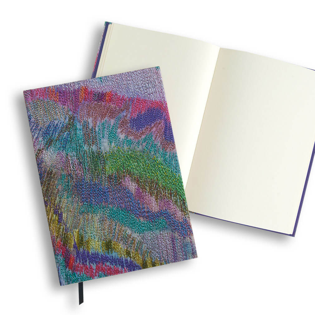 Fractured Rainbows Embroidery Journal