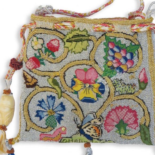 Sweet Bag Sewed of Silver and Gold