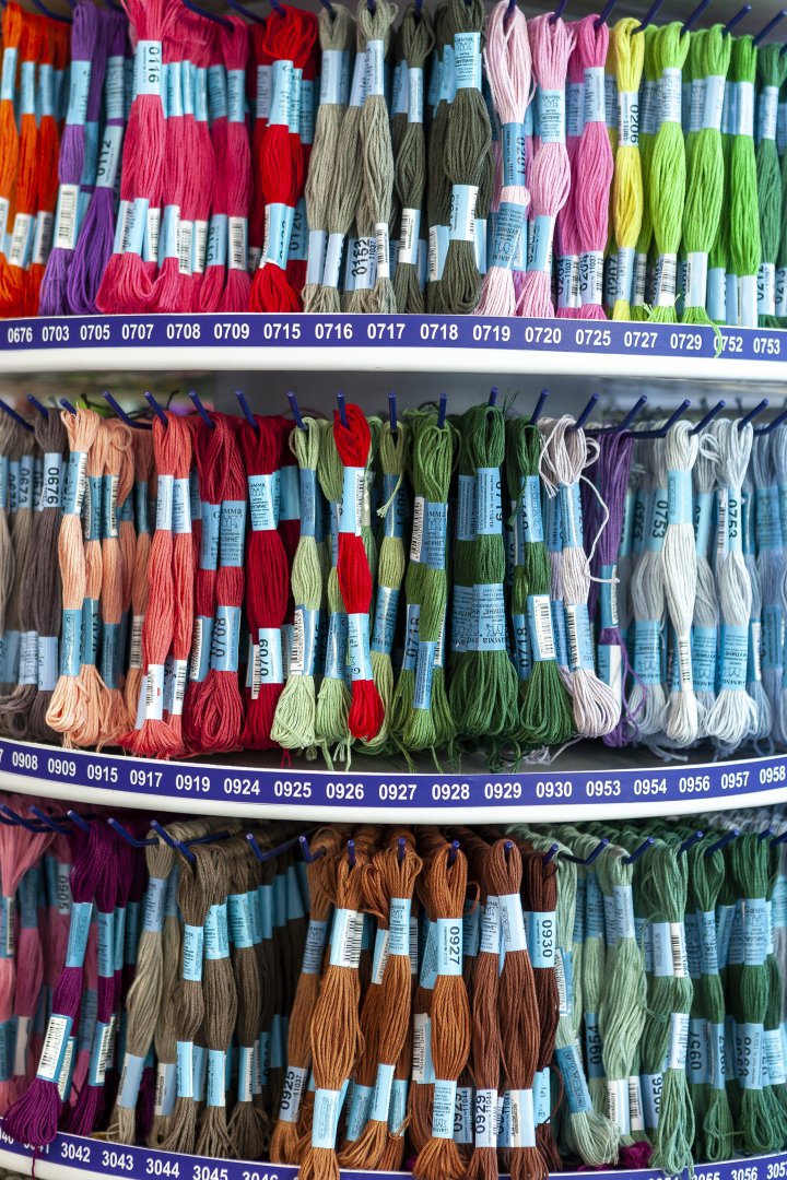 My Low Tech Floss Storage  Embroidery floss storage, Cross stitch