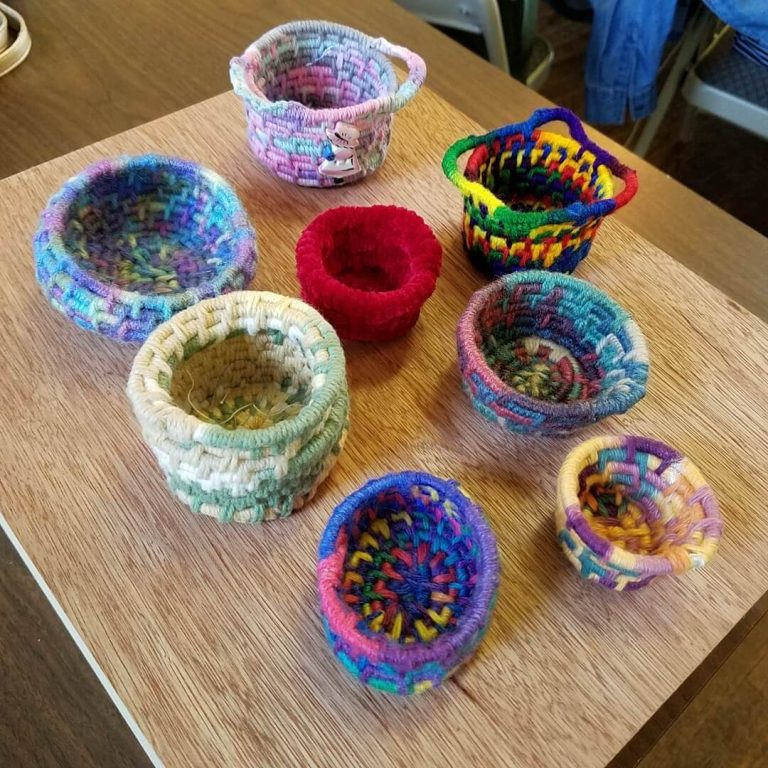 August 2021 Stitchalong Herringbone & Holes by Jane Ellen Balzuweit