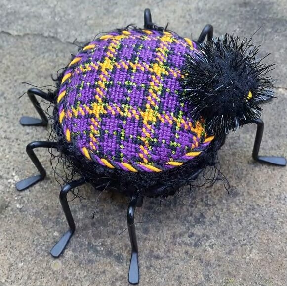 Halloween Plaid Spider Chart