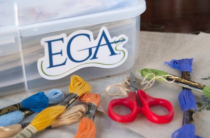 EGA Decal on Storage Box