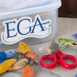 EGA Decal on Storage Box