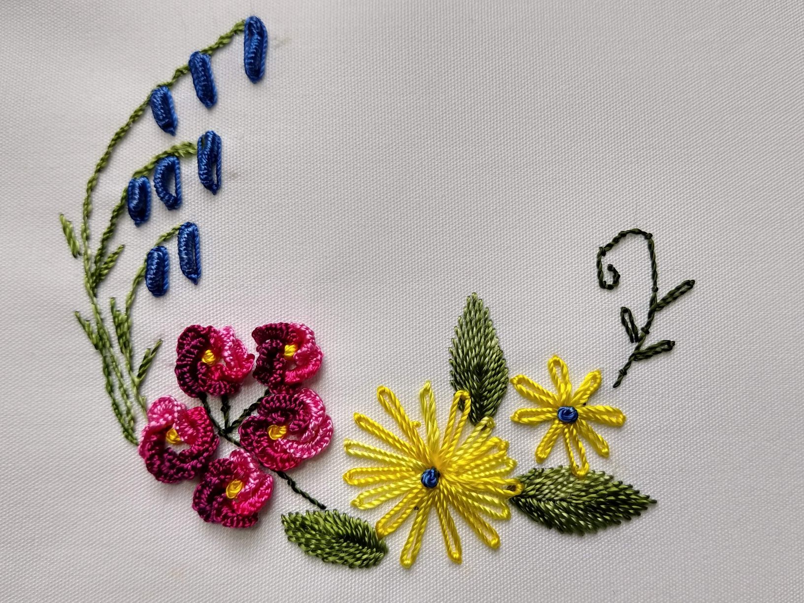 New Member Resources: A Guide to Brazilian Dimensional Embroidery and a Dorset Buttons Petite Project