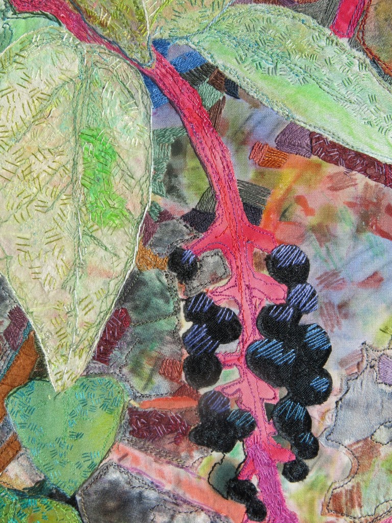 Pokeweeds and Berries – Detail