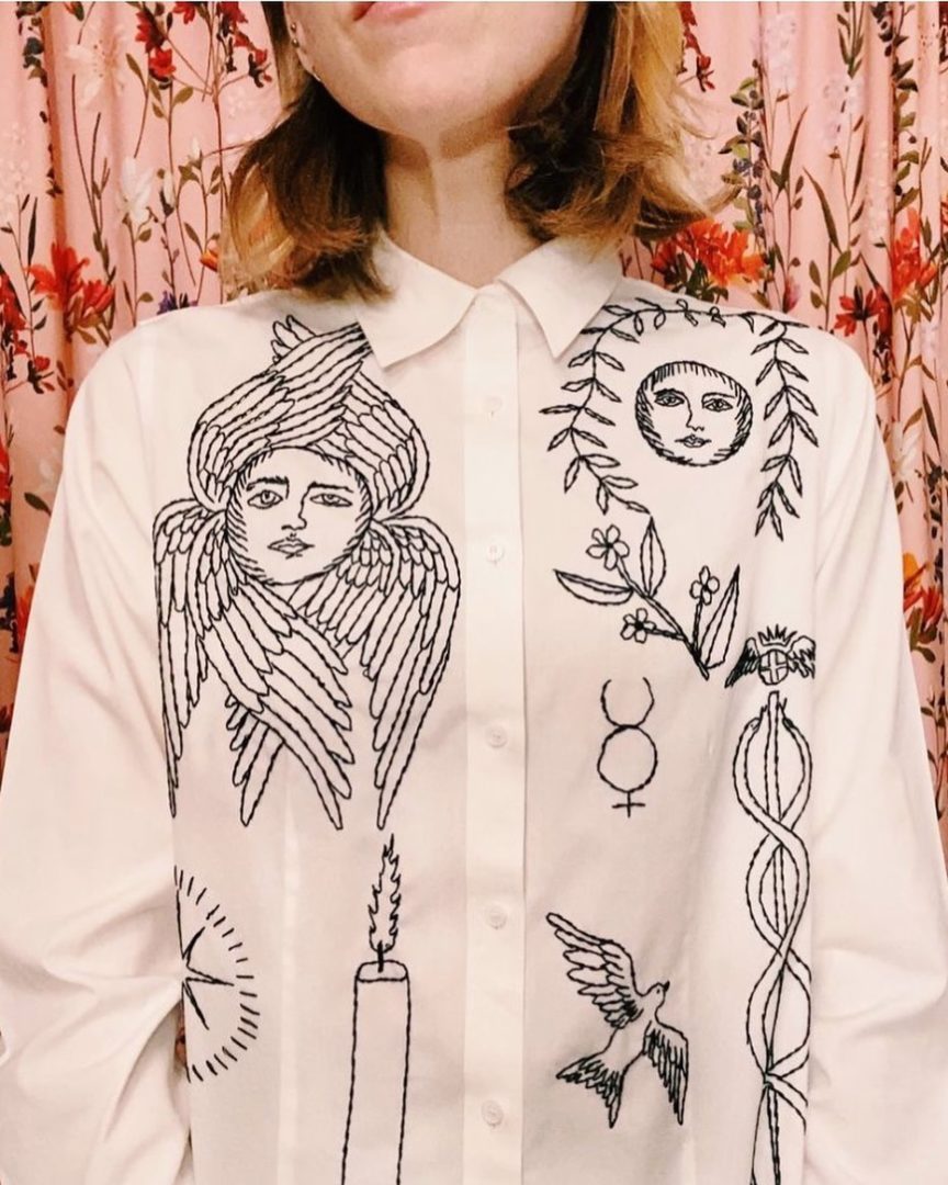 Embroidery Trend for Fall 