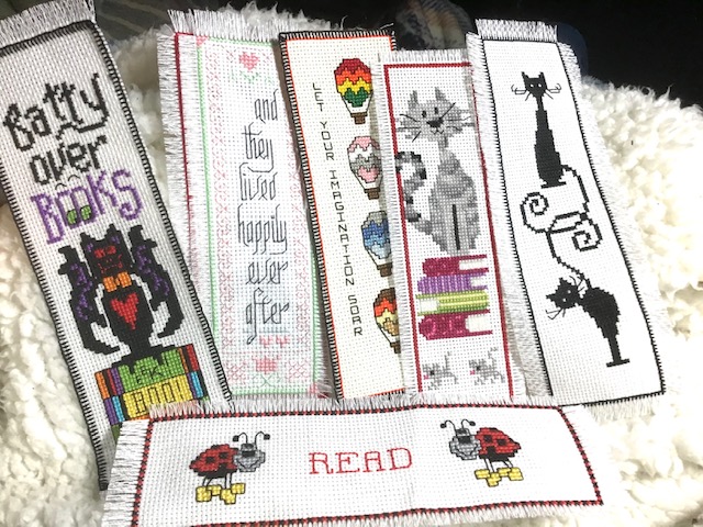 EGA's Laurel Chapter in North Carolina donates 150 Stitched Bookmarks
