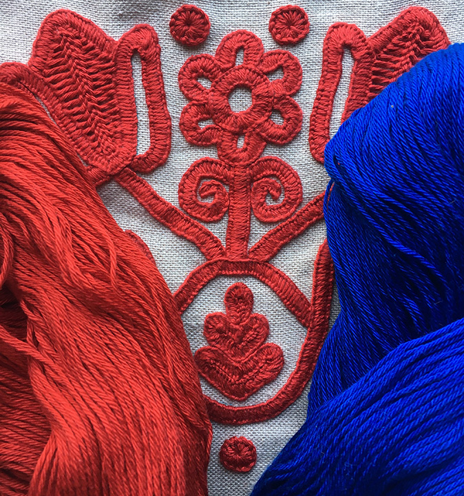 Online Class: Hungarian Written Embroidery with Sarah Pedlow