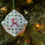 Send a Stitched Ornament for the 2022 Holiday Tree at EGA Headquarters