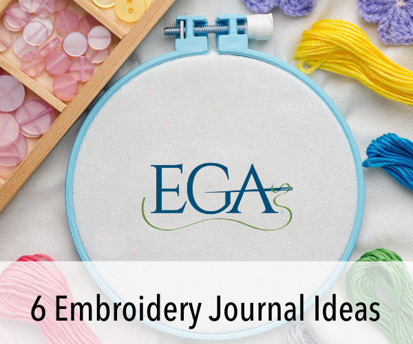 6 Ideas for Stitching an Embroidery Journal