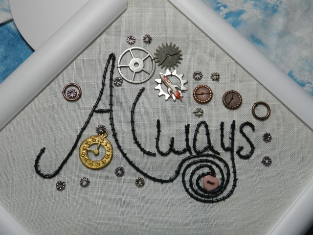 May 2022 Stitch-a-long: 'Always,' a lovely project for your favorite person