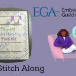 May 2022 Stitch-a-long: Stitch 'Be There,' a free project to raise Mental Health Awareness