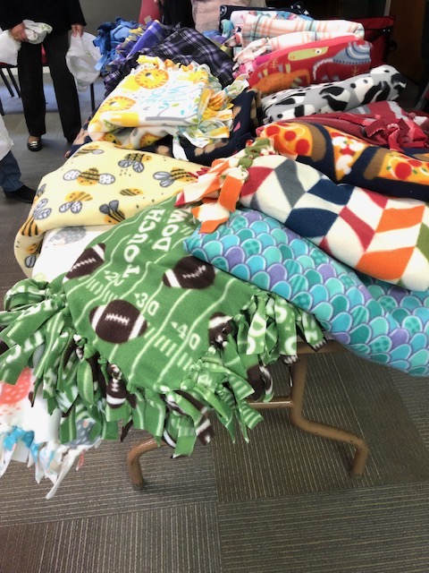 EGA's Laurel Chapter has donated over 380 blankets to Project Linus