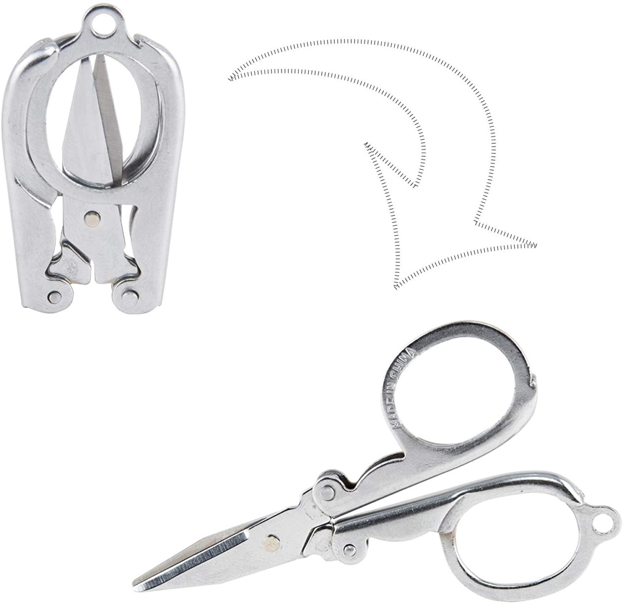 Small Folding Scissors - Foldable Sewing Scissors, Surgical Mart
