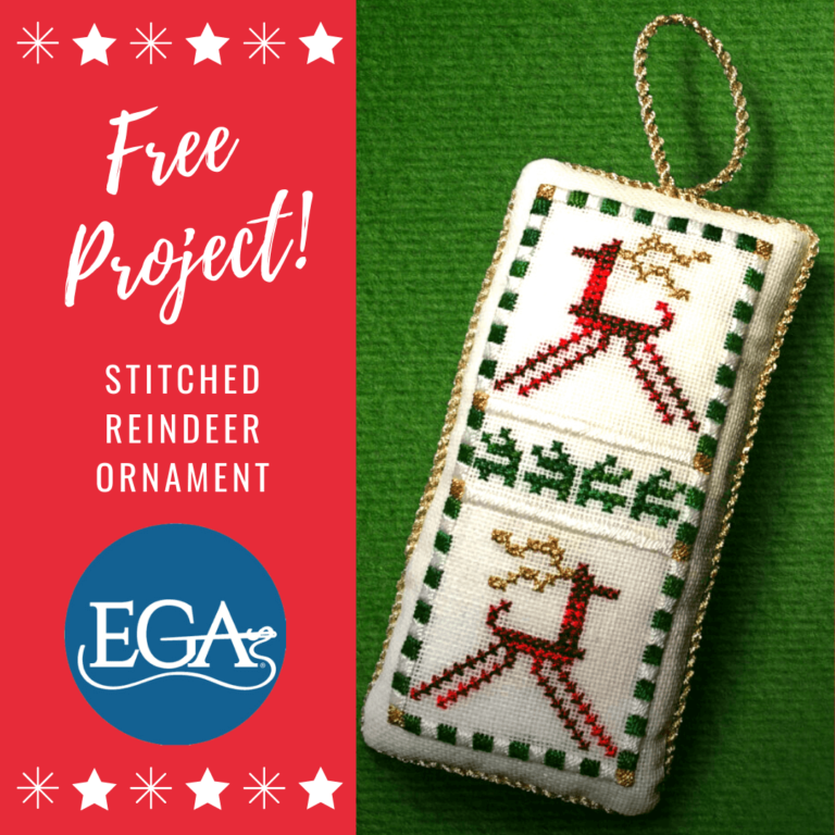 10+ Free Ornament Patterns for the EGA Holiday Tree | Embroiderers ...