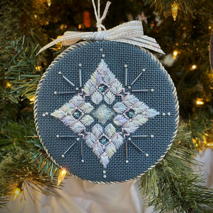 2022 Holiday Countdown: 31 Days of Stitched Ornaments
