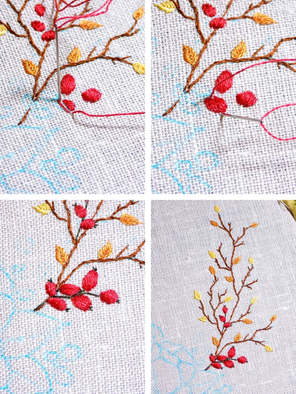 Top 10 Embroidery Stitches for Beginners: Satin Stitch