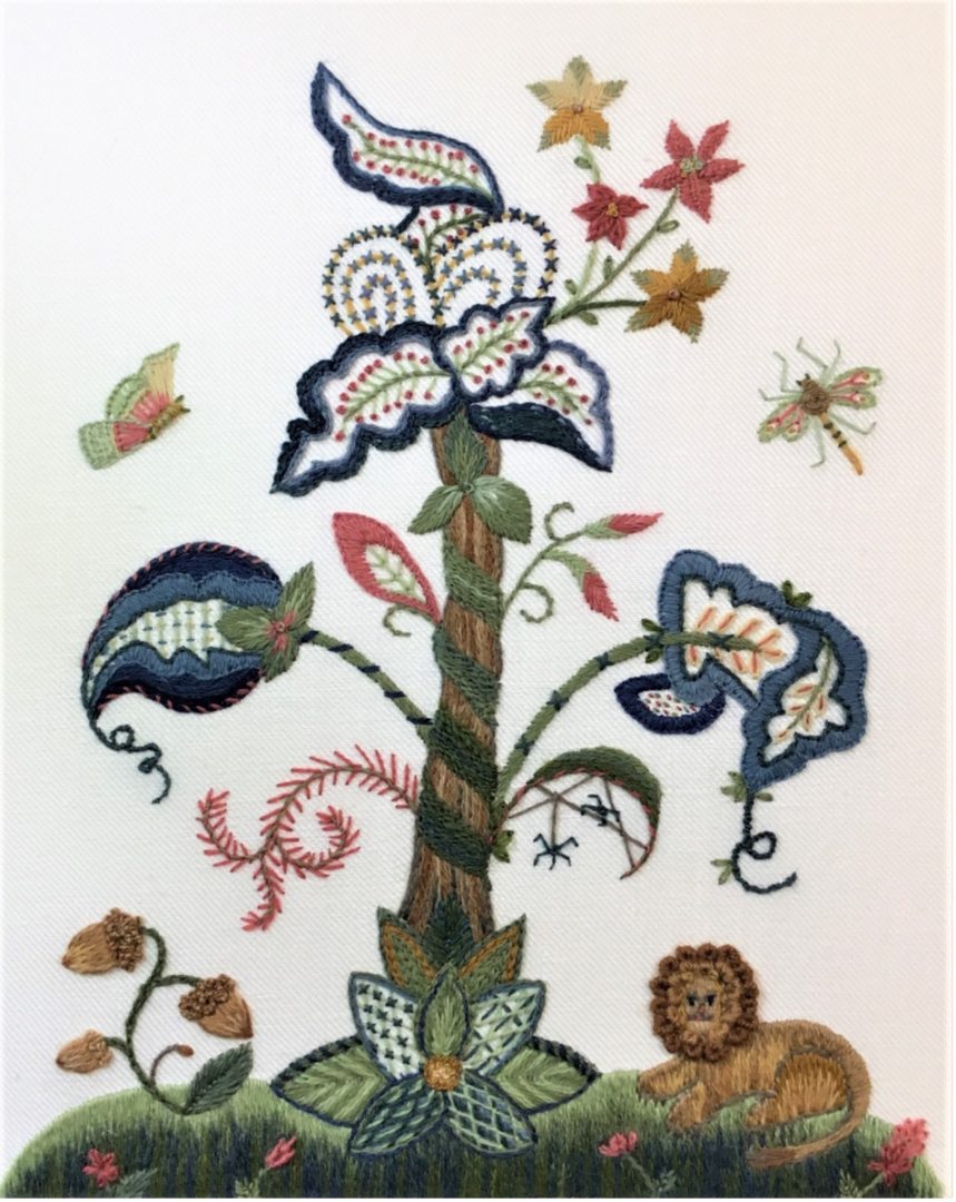Exploring Jacobean Crewel Embroidery Embroiderers’ Guild of America