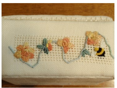 Stitching Flowers on the Double Straight Cross - Serendipity Needleworks