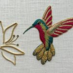 Registration Open: Hummingbird in Silk and Gold with Lizzy Pye Hummingbird in Silk and Gold