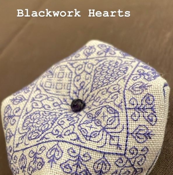 Blackwork hearts