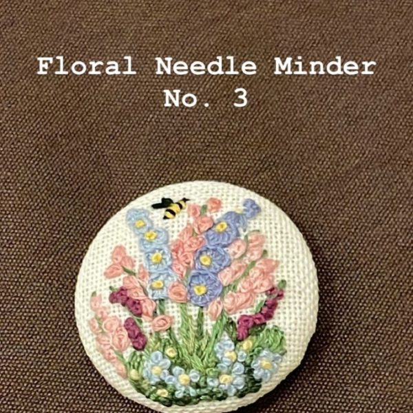 Floral needle minder No. 3