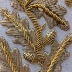 replica of napoleonic era goldwork web