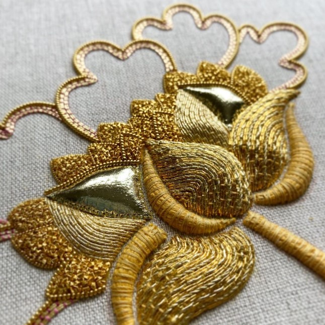 Let's talk Gold… Goldwork embroidery: a rich history part I – Daniëlle  Balfoort Embroidery Art