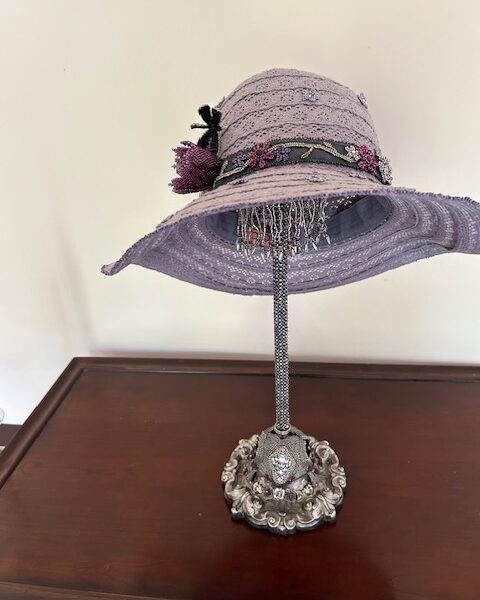 Garden Party Hat on a Stand