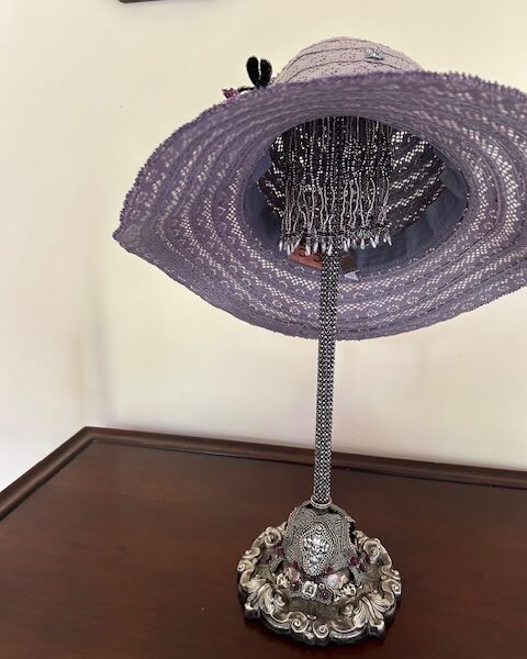 Garden Party Hat on a Stand