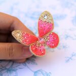 Registration Open: Pink Goldwork Butterfly with Connie Chow Pink Goldwork Butterfly