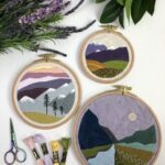 how to embroider texture and pattern melissa web