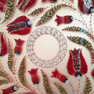 Live Virtual Lecture: “Nature as my Thread”: The Evolution of Dried Flower Embroidery with Olga Prinku