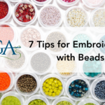 7 tips for embroidering with beads
