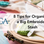8 tips for organizing a big embroidery stash
