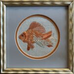 Guest Post: Free Health Bargello Goldfish Project by Karen Matze karen matze goldfish