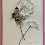 flower dance on paper