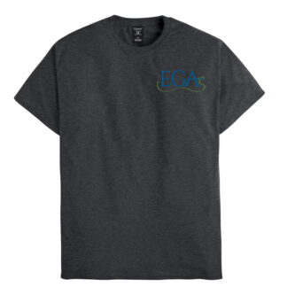 EGA Logo T-Shirt - Heather Gray