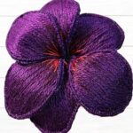 Free Embroidery Projects plumeria