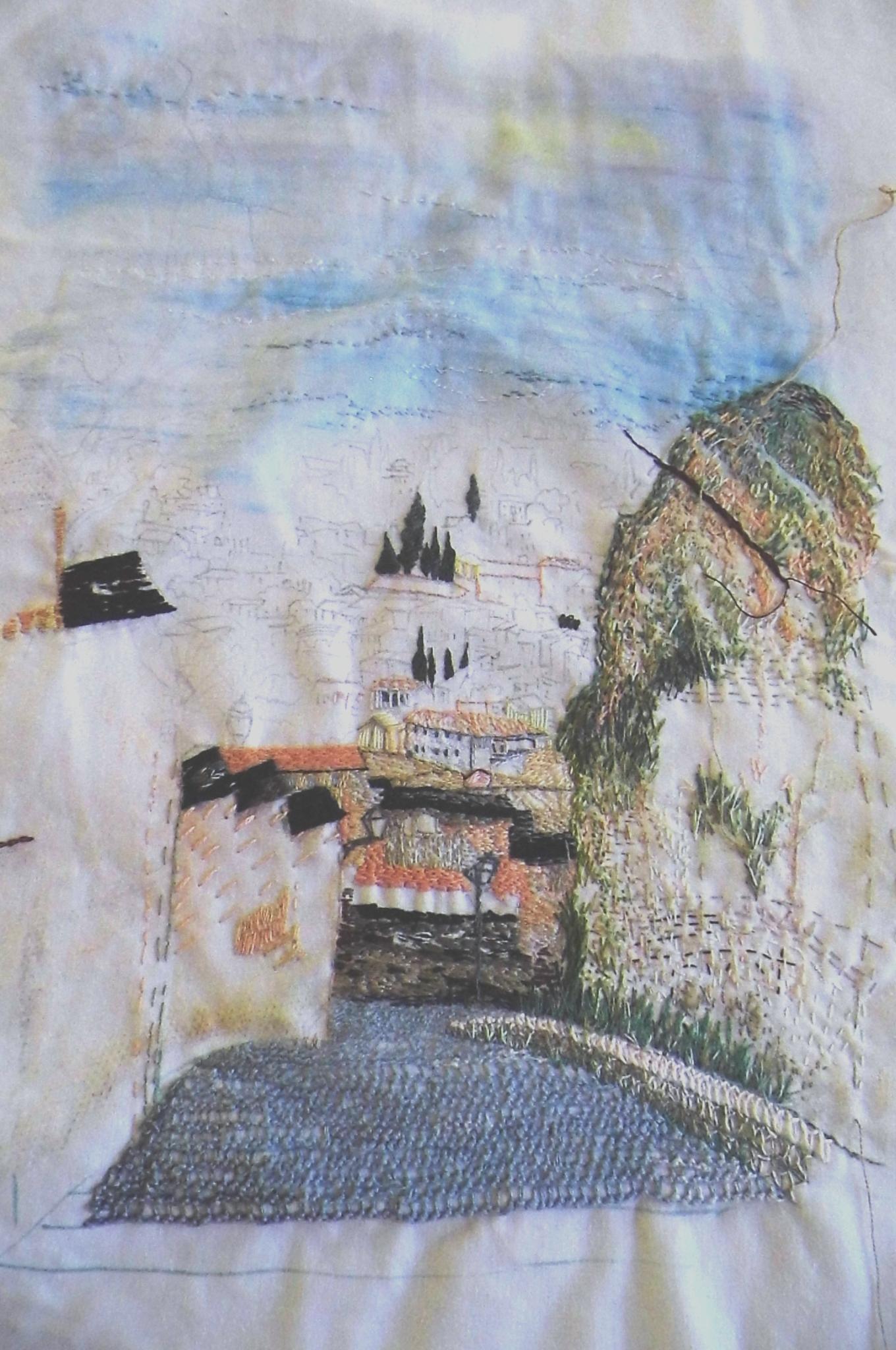 L' Alambra village view