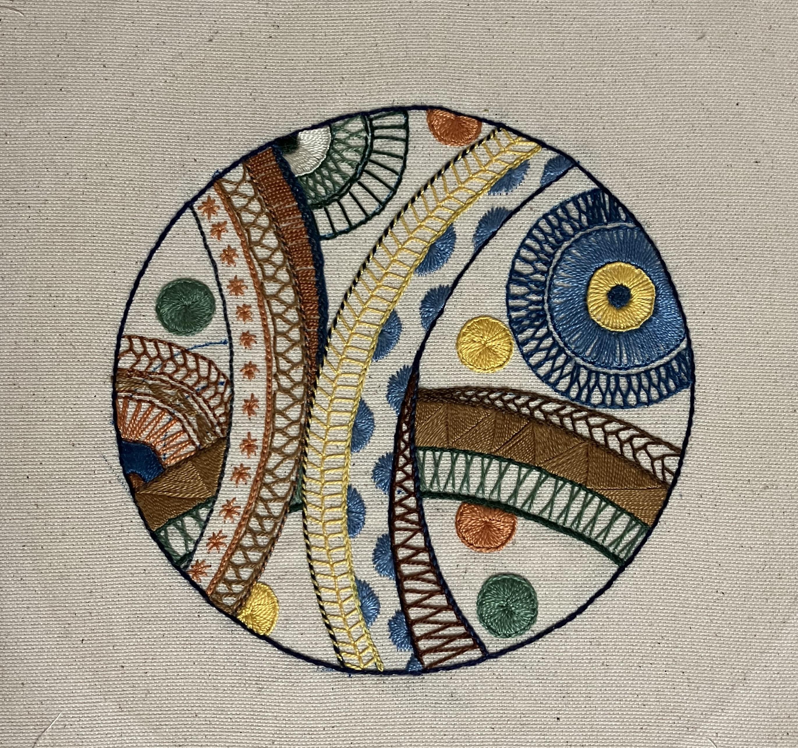 Freestyle Embroidery lesson 2